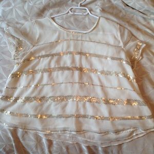 Abercrombie and Fitch Sequin Blouse
